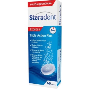 Steradent ta plus 60 compresse
