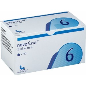 Novofine ago g31 6mm 100pz