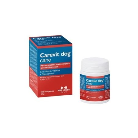 Carevit dog mangime 100 compresse