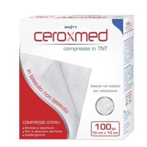 Garza tnt ceroxmed10x10cm100pz