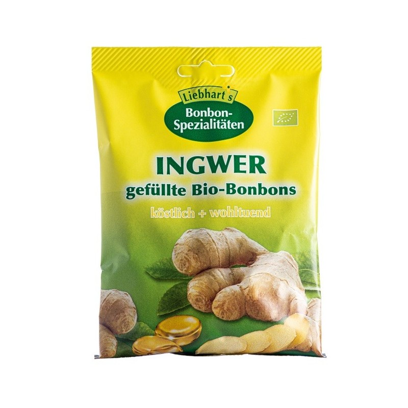 Bonbons zenzero bio 100g 18pz