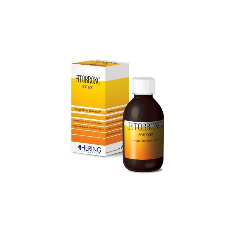 Fitobronc sciroppo 180ml Fitobronc sciroppo 180ml