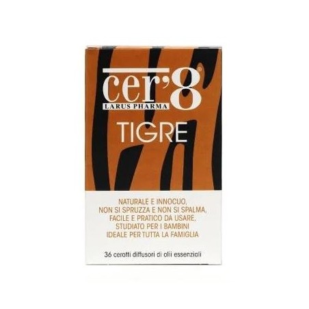 Cer'8 tigre cusc adesivo 36pz