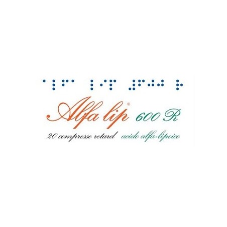 Alfa lip 600 r 20 compresse Alfa lip 600 r 20 compresse