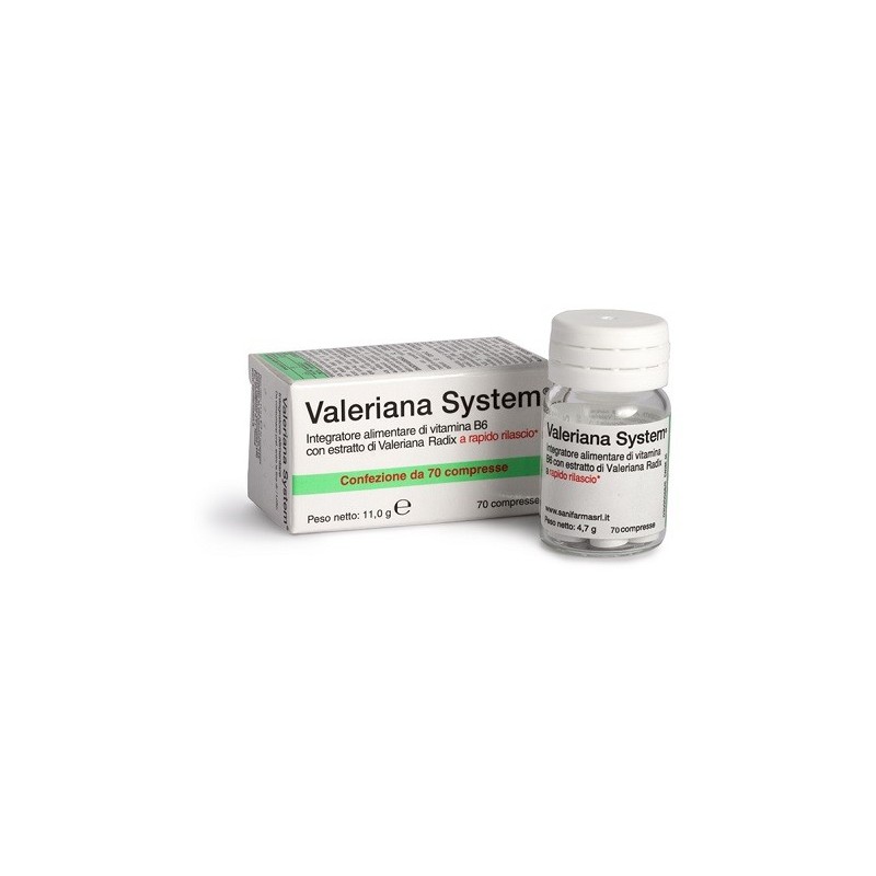 Valeriana system 70 compresse