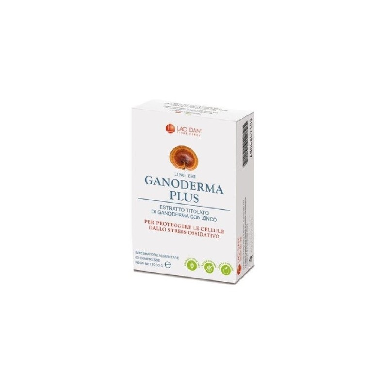 Ganoderma plus 60 compresse