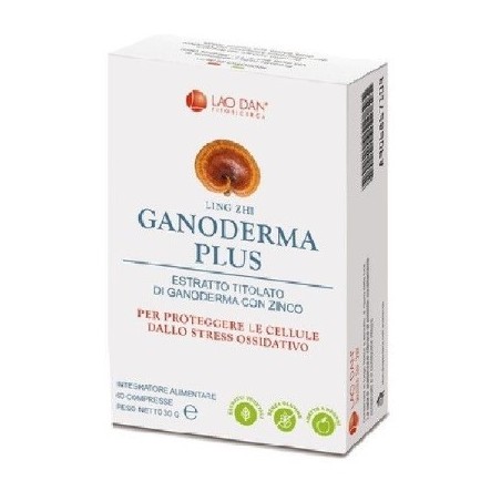 Ganoderma plus 60 compresse