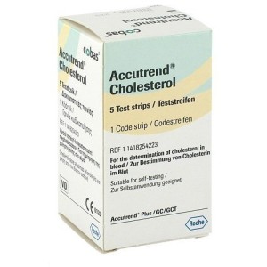 Accutrend cholesterol 5str