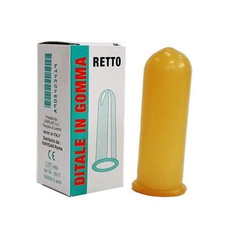 Ditale gomma retto 4