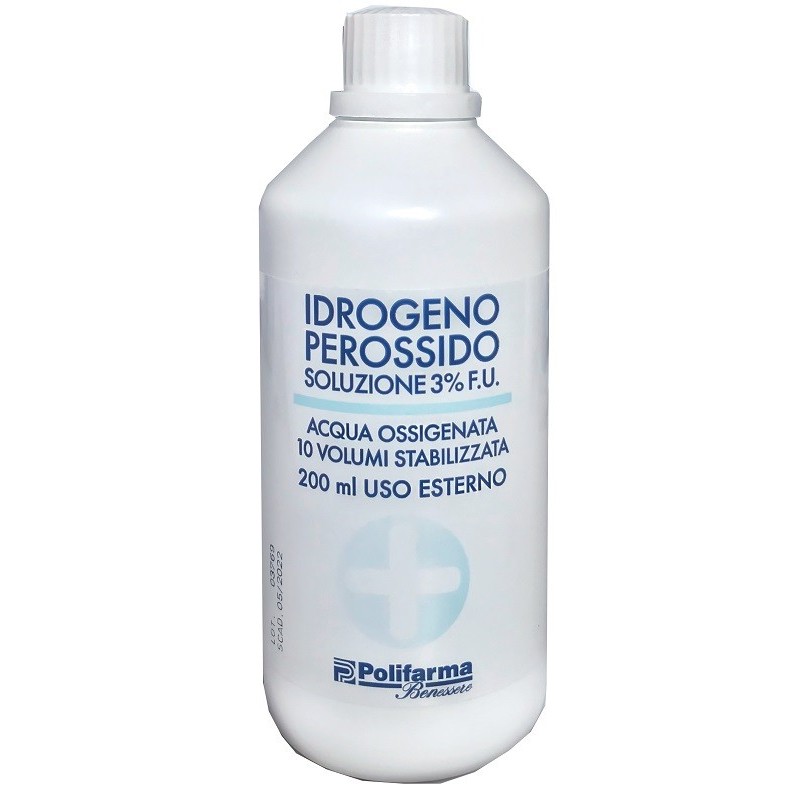 Perossido idrogeno 3% 200ml