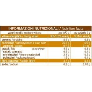 Gallette sesamo 100g Gallette sesamo 100g