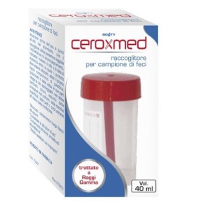 Ceroxmed contenitore feci 1pz