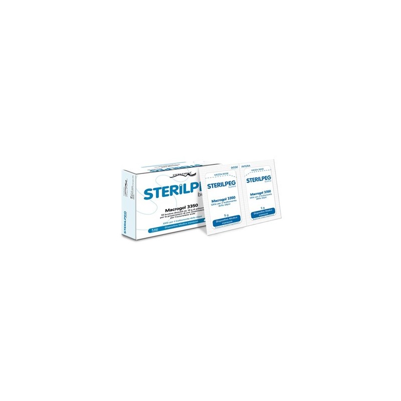 Sterilpeg 10 bustine macrogol Sterilpeg 10 bustine macrogol