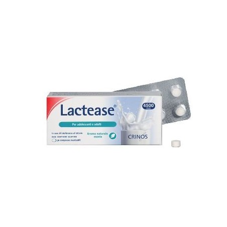 Lactease 4500 fcc menta 30 compresse