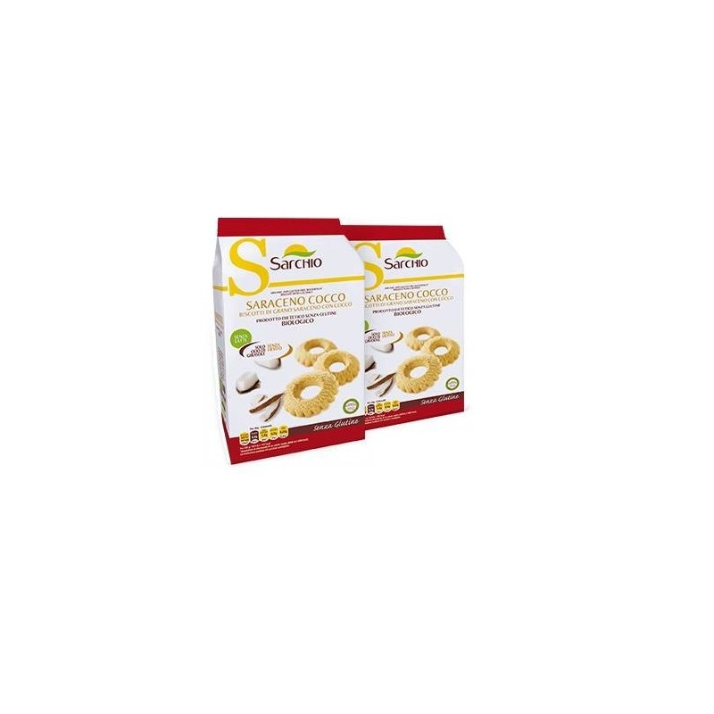 Biscotti saraceno cocco s/liev