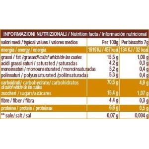 Biscotti saraceno cocco s/liev