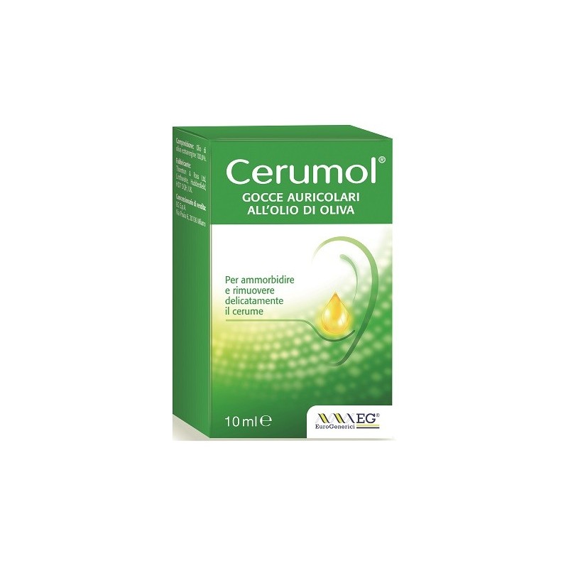 Cerumol gocce auricolari 10ml Cerumol gocce auricolari 10ml