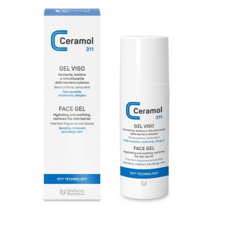 Ceramol gel viso 50ml
