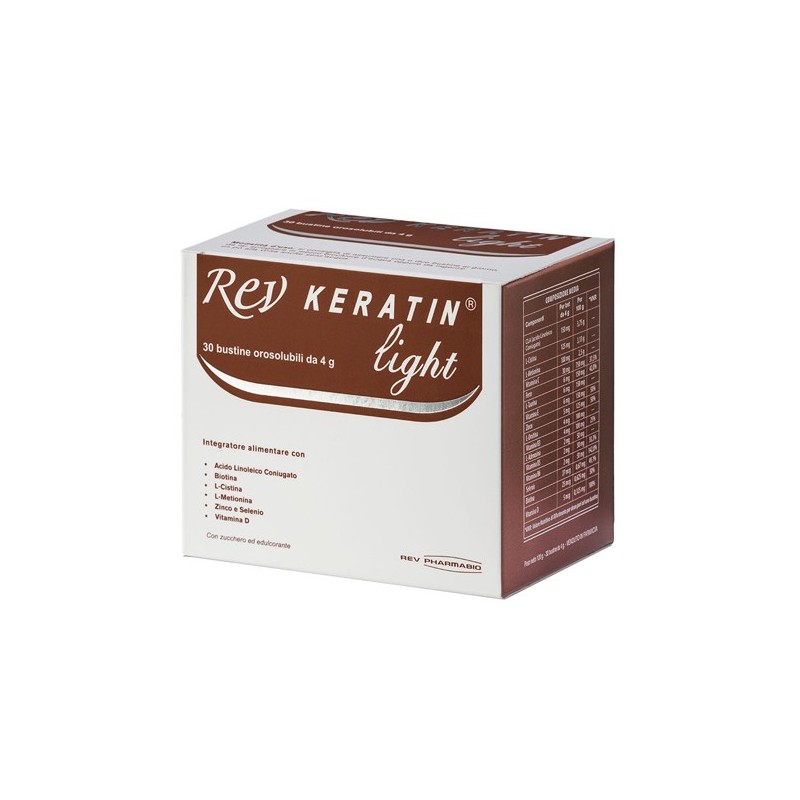 Rev keratin light 30bust 120g