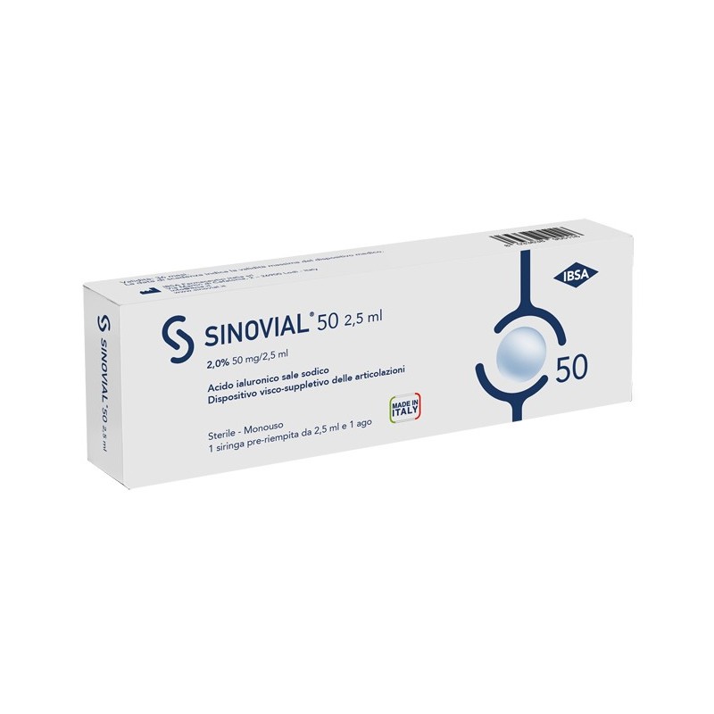 Sinovial 50 sir 2% 2,5ml