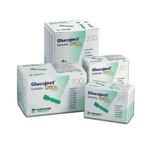 Glucoject lancets plus g33 200