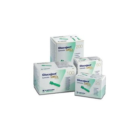 Glucoject lancets plus g33 200