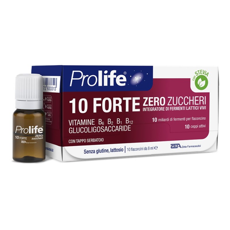 Prolife 10 mld zero zucch 10fl