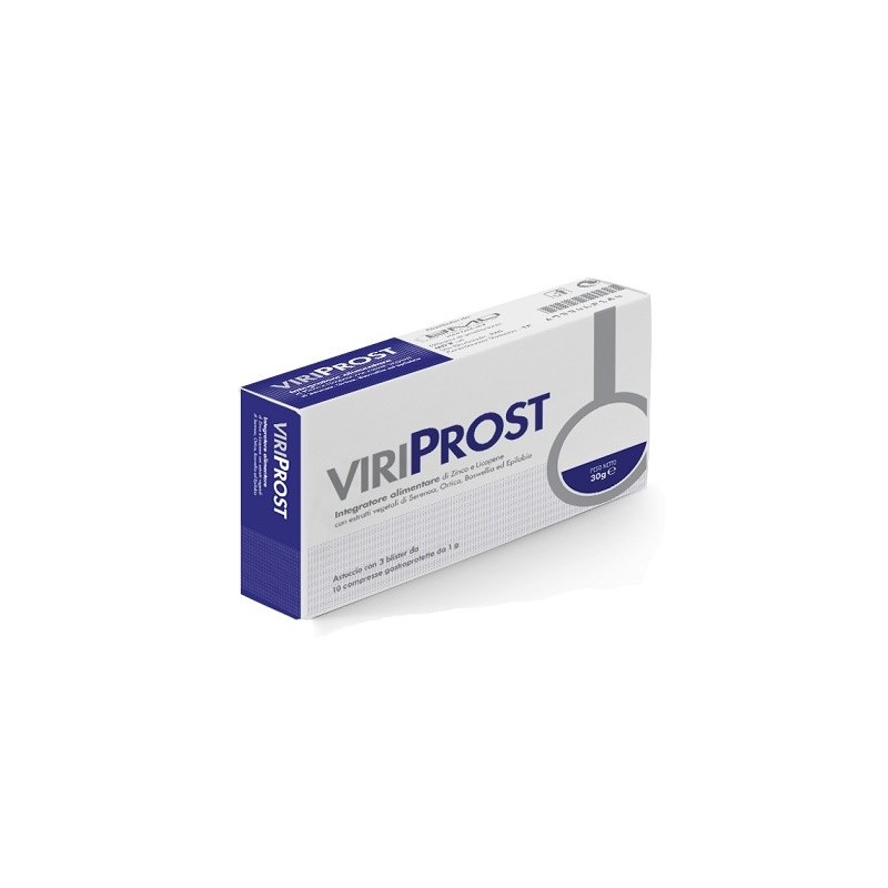 Viriprost 30 compresse gastroprotette
