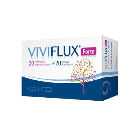 Viviflux forte 20 compresse +20 capsule