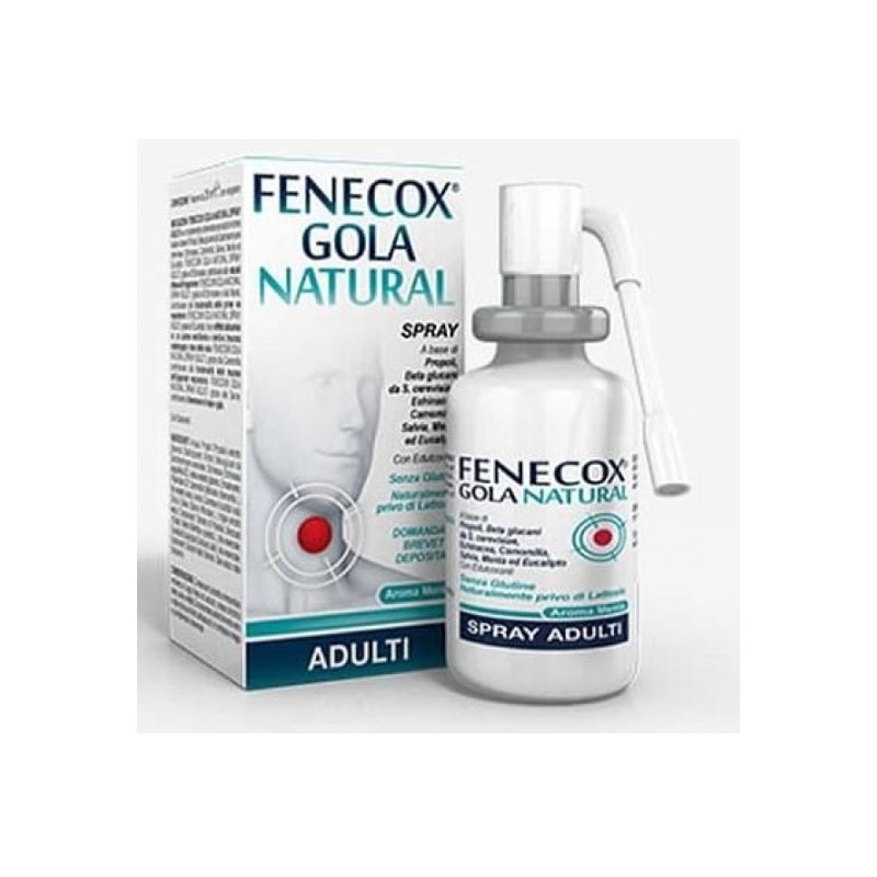 Fenecox gola nat spray ad 25ml