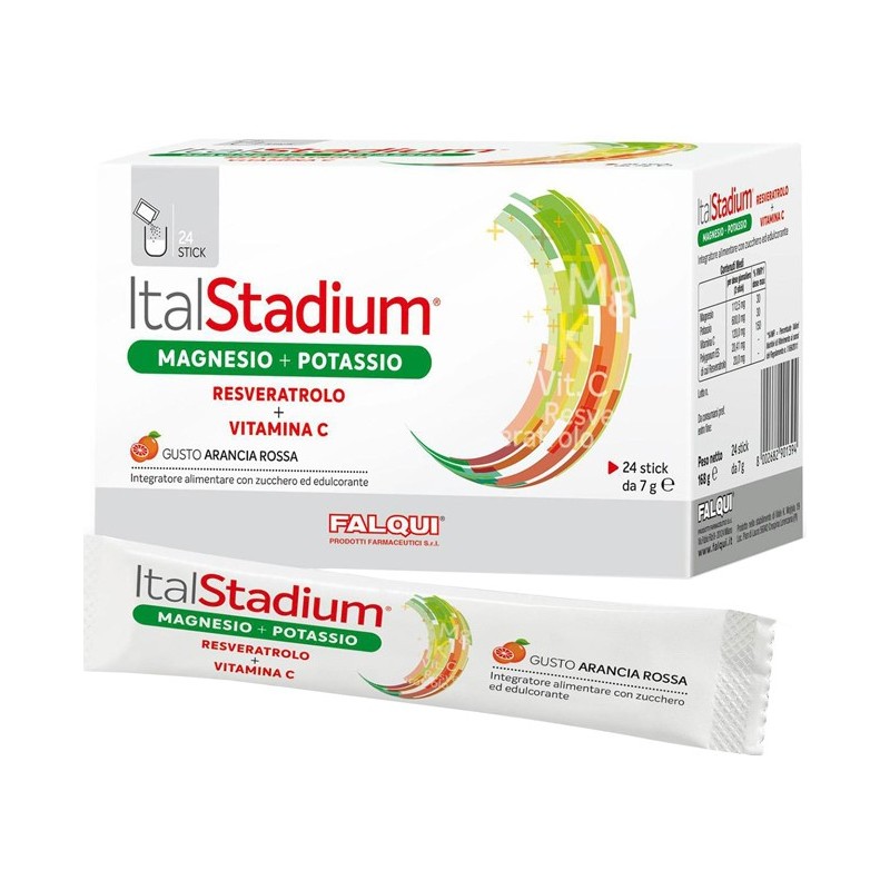 Italstadium mag/pot/vit c 24st