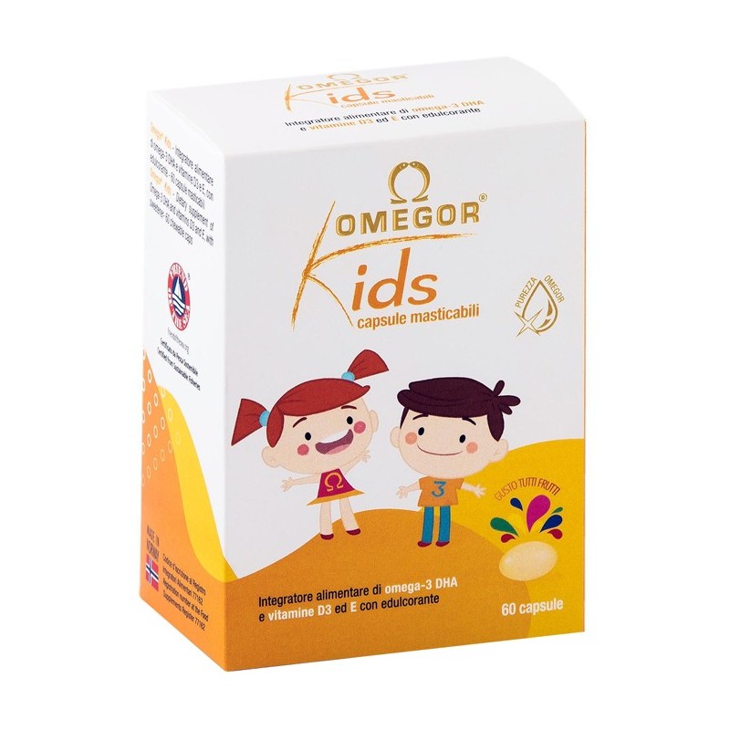 Omegor kids 60 capsule masticabili