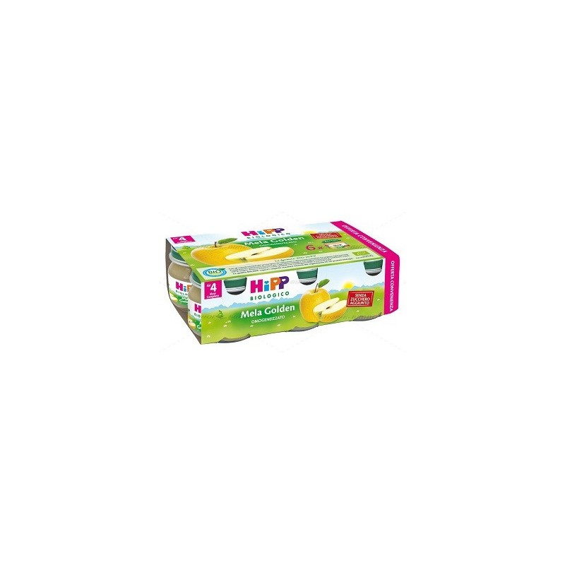 Hipp bio omog mela golden6x80g