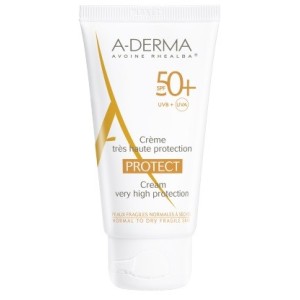 Aderma a-d protect crema 50+