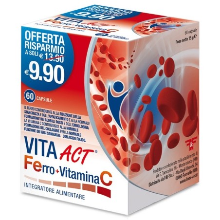 Ferro+vitamina c act 60 capsule