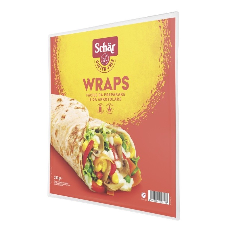 Schar wraps piadina arrot 240g