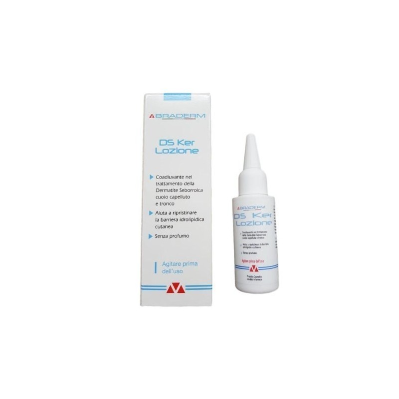 Ds ker lozione 50ml braderm