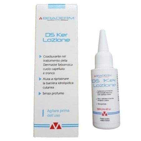Ds ker lozione 50ml braderm