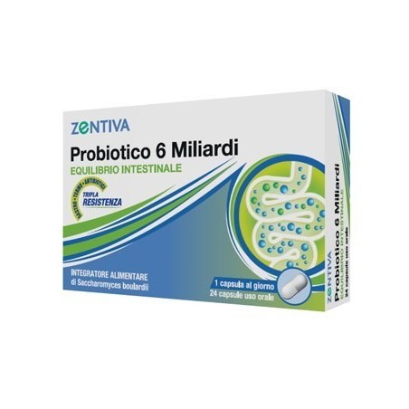 Zentiva probiotico 6mld 24 capsule