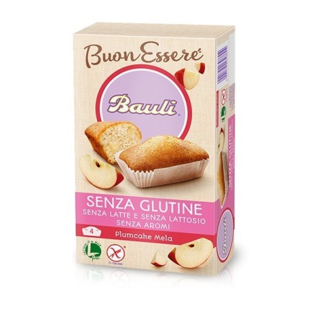 Bauli plumcake senza alla mela