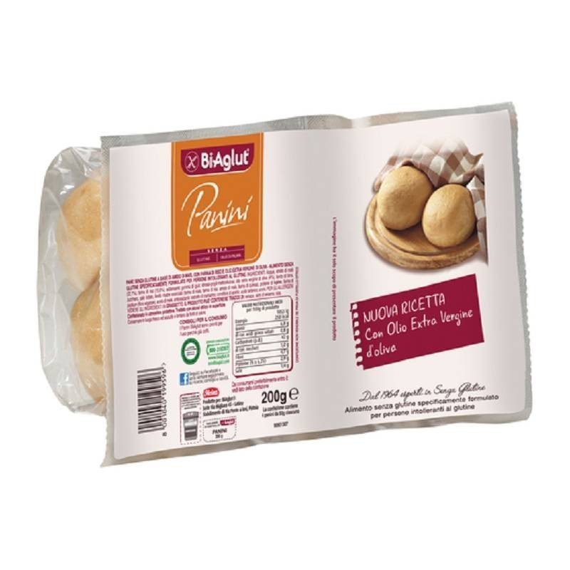 Biaglut pane soff panini 4x50g