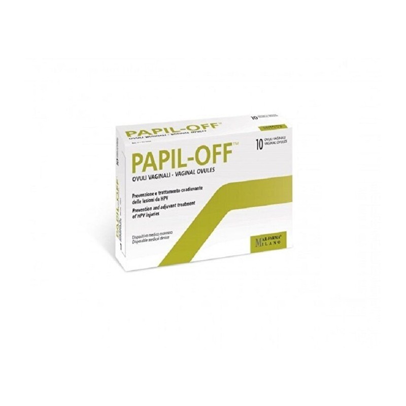 Papil-off ovuli vaginali 10pz