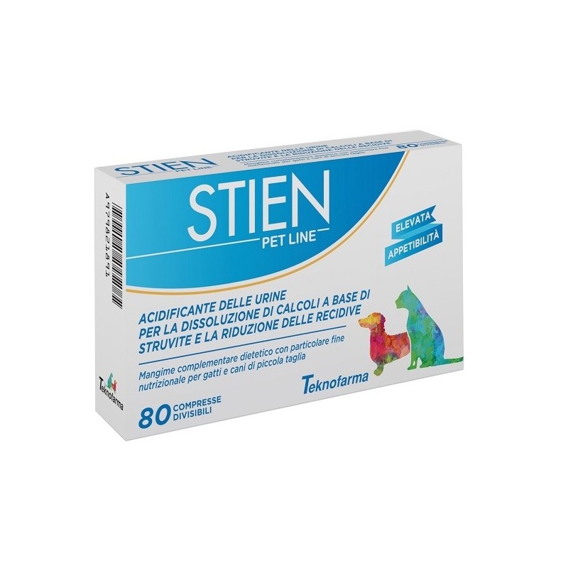 Stien pet line 80 compresse gatt/cani