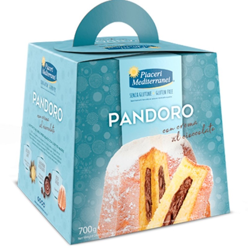 Piaceri medit pandoro cioc700g Piaceri medit pandoro cioc700g