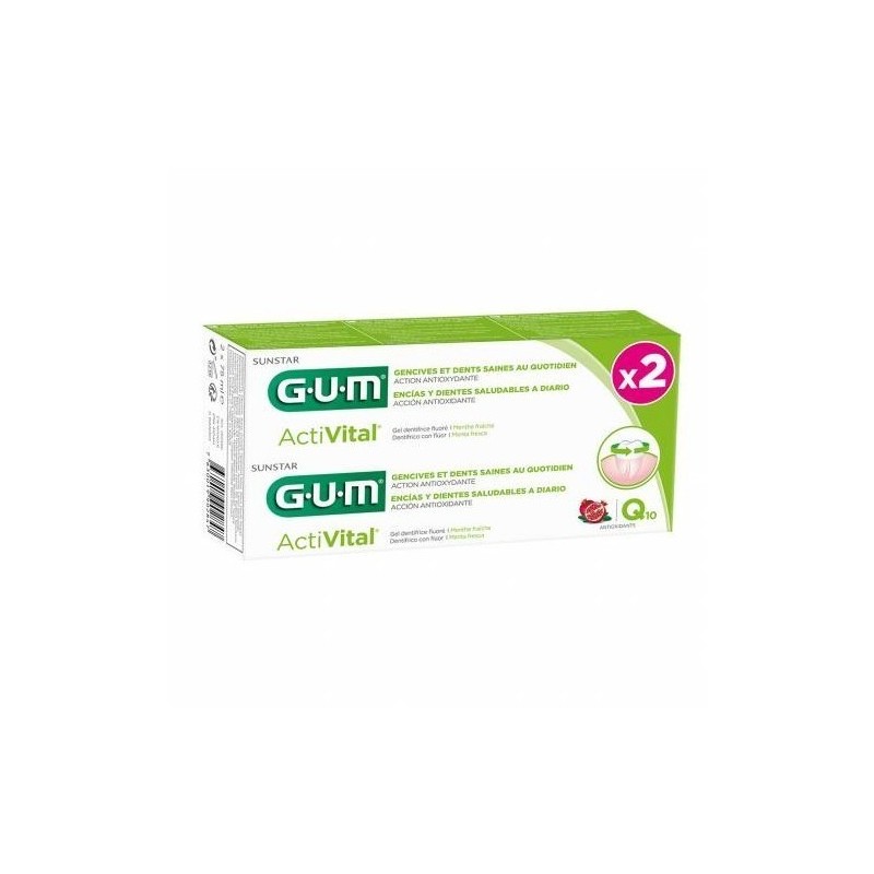 Gum activital dentif gel duo