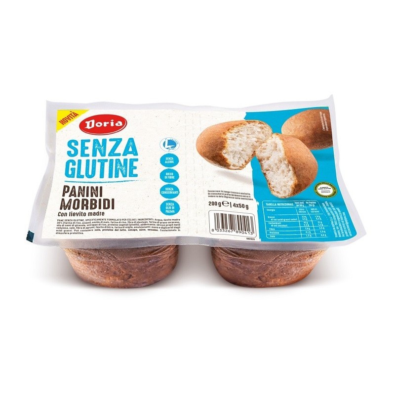 Doria panini morbidi 4x50g