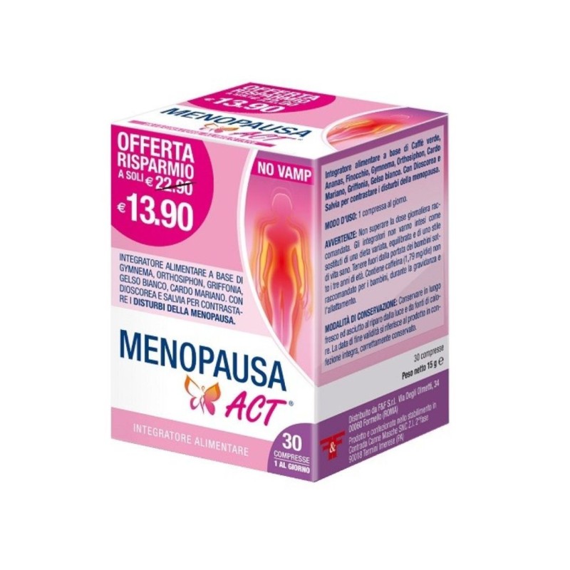 Menopausa act 30 compresse