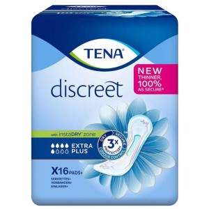 Tena discreet extra plus 16pz