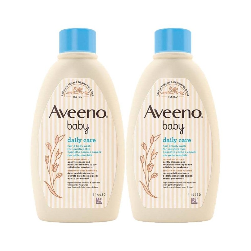 Aveeno baby bagnetto test bund