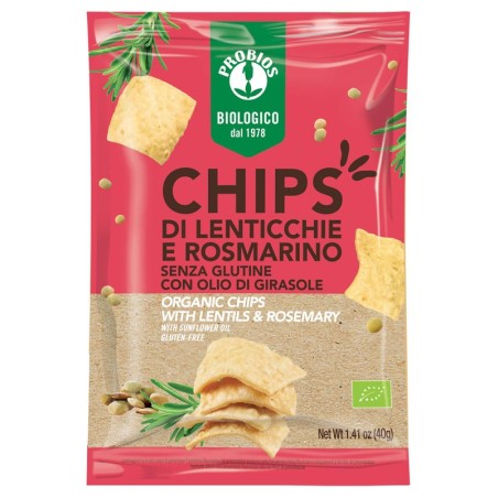 Probios chips di lenticchie/ro